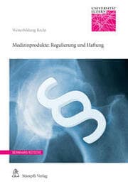 Cover von Medizinprodukte: Regulierung und Haftung