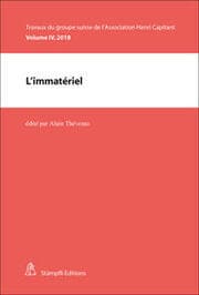 Cover von L'immatériel
