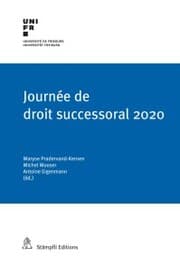 Cover von Journée de droit successoral 2020