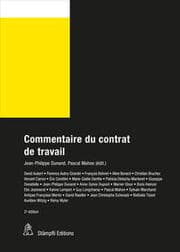 Cover von Commentaire du contrat de travail