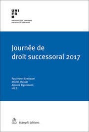 Cover von Journée de droit successoral 2017