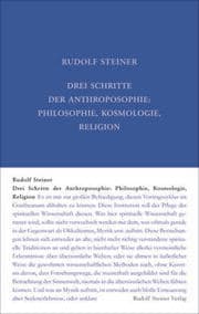 Cover von Drei Schritte der Anthroposophie
