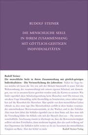 Cover von Die menschliche Seele in ihrem Zusammenhang mit göttlich-geistigen Individualitäten