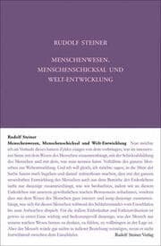 Cover von Menschenwesen, Menschenschicksal und Welt-Entwickelung