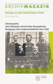 Cover von Archivmagazin 11/2021