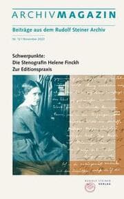 Cover von Archivmagazin 12/2022