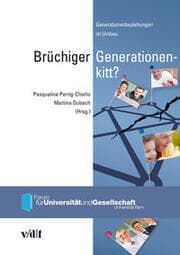 Cover von Brüchiger Generationenkitt