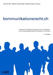 Cover von Kommunikationsrecht.ch