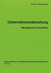 Cover von Unternehmensberatung (Management Consulting)