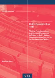 Cover von Finite-Elemente-Kurs Teil 1