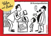 Cover von Postkartenbuch Vater und Sohn
