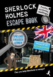Cover von Sherlock Holmes Escape Book. Spielend Englisch lernen - für Fortgeschrittene Sprachniveau B1-B2