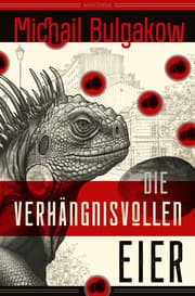Cover von Die verhängnisvollen Eier und Notizen auf Manschetten