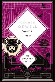 Cover von Animal Farm by George Orwell. English Edition