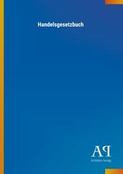 Cover von Handelsgesetzbuch