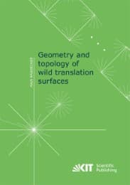 Cover von Geometry and topology of wild translation surfaces