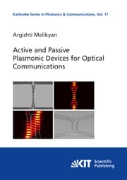 Cover von Active and Passive Plasmonic Devices for Optical Communications