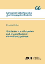 Cover von Simulation von Fahrspielen und Energieflüssen in Nahverkehrssystemen