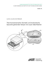 Cover von Thermomechanischer Kontakt und stochastische Dynamik gleitender Körper mit rauen Oberflächen