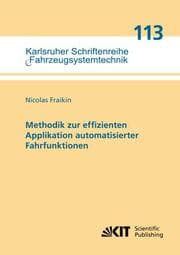 Cover von Methodik zur effizienten Applikation automatisierter Fahrfunktionen