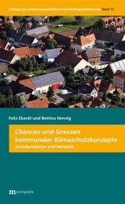 Cover von Chancen und Grenzen kommunaler Klimaschutzkonzepte