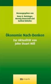 Cover von Ökonomie Nach-Denken