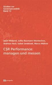 Cover von CSR Performance: managen und messen