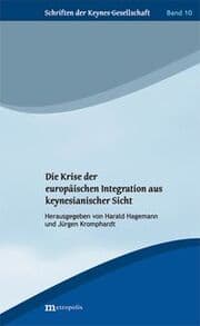 Cover von Die Krise der europäischen Integration aus keynesianischer Sicht