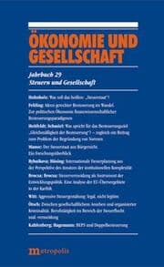 Cover von Steuern und Gesellschaft