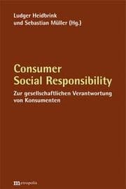 Cover von Consumer Social Responsibility