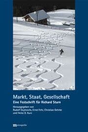 Cover von Markt, Staat, Gesellschaft