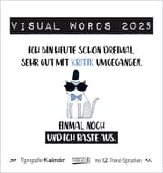 Cover von Visual Words Colour 2025