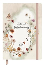 Cover von Terminkalender Classic Timer Zarte Blüten 2025