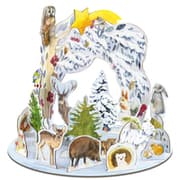 Cover von Steck-Adventskalender 'Tiere im Winter'
