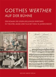 Cover von Goethes Werther auf der Bühne