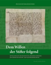 Cover von Dem Willen der Stifter folgend