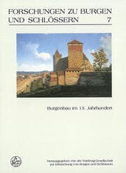Cover von Burgenbau im 13. Jahrhundert