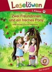 Cover von Leselöwen 1. Klasse - Zwei Freundinnen und ein freches Pony