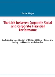 Cover von The Link between Corporate Social and Corporate Financial Performance