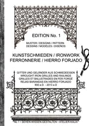 Cover von Kunstschmieden / Ironwork / Ferronnerie / Hierro Forjado