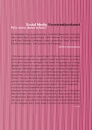Cover von Social Media_Konversationskunst. Wie wärs denn schön?