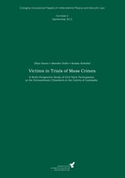 Cover von Victims in Trials of Mass Crimes
