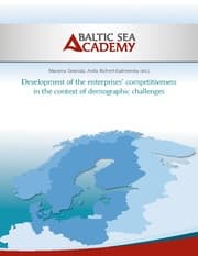 Cover von Development of the enterprises' competitiveness in the context of demographic challenges