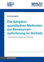 Cover von Die Adoption quantitativer Methoden zur Ressourcenoptimierung im Vertrieb