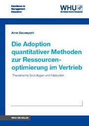 Cover von Die Adoption quantitativer Methoden zur Ressourcenoptimierung im Vertrieb