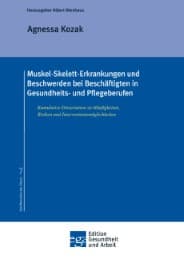 Cover von Muskel-Skelett-Erkrankungen und Beschwerden bei Beschäftigten in Gesundheits- und Pflegeberufen