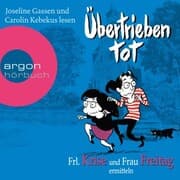 Cover von Übertrieben tot