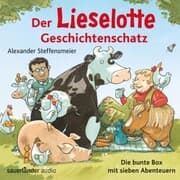 Cover von Der Lieselotte Geschichtenschatz - Die bunte Box mit sieben Abenteuern - Hörbücher von Kuh Lieselotte