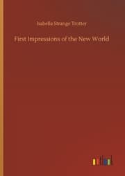 Cover von First Impressions of the New World