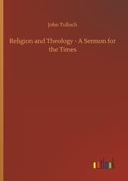 Cover von Religion and Theology - A Sermon for the Times